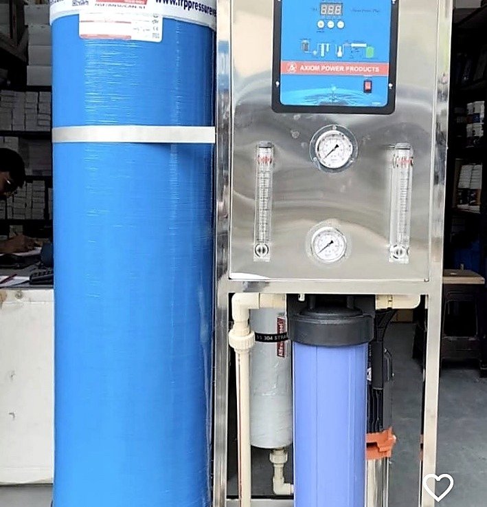 Commercial water treatment system installed by Deccan Water System